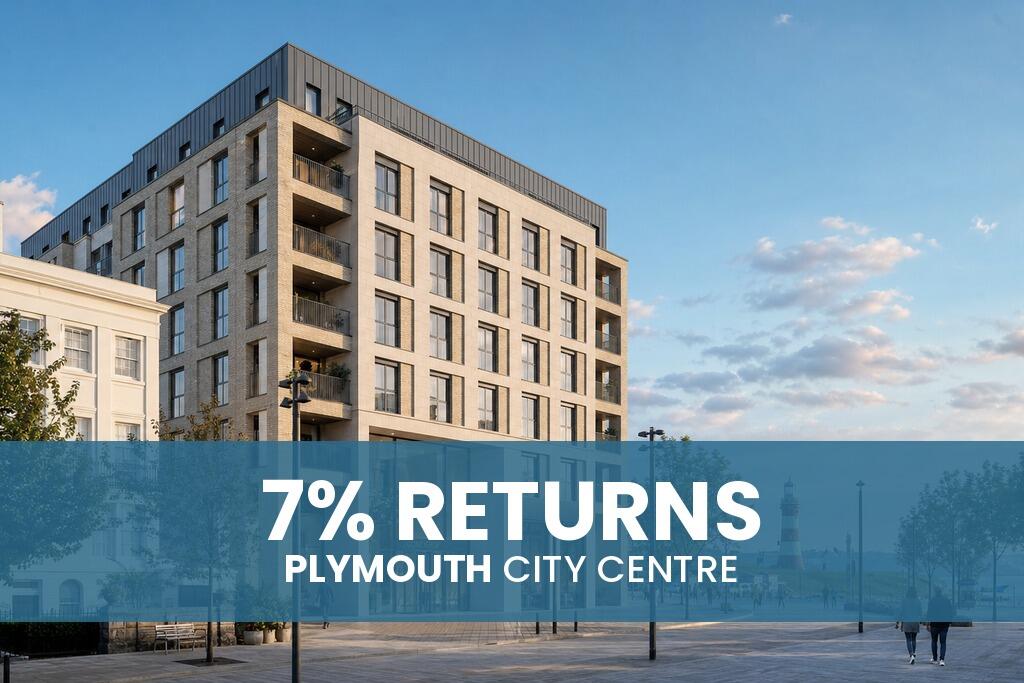 Main image of property: Fully Managed Plymouth Flat, Plymouth City Centre – 6.5% Rental Yields | Prime Buy-to-Let Investment