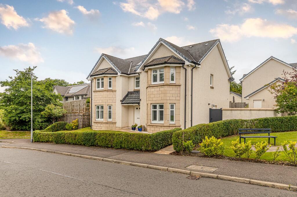 5-bed detached on Hillfield Drive, Newton Mearns, Glasgow, £625,000