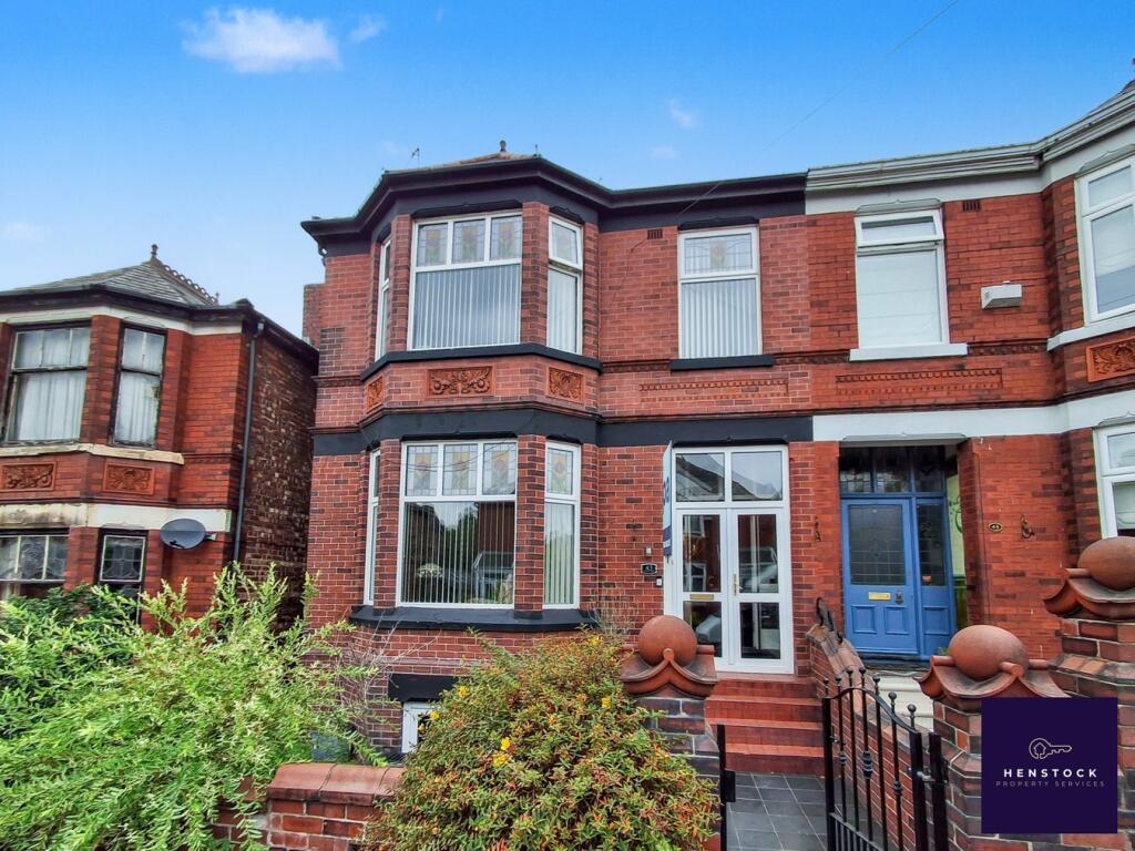 4-bed semi-detached on Polefield Road, Blackley, Manchester, M9, £385,000