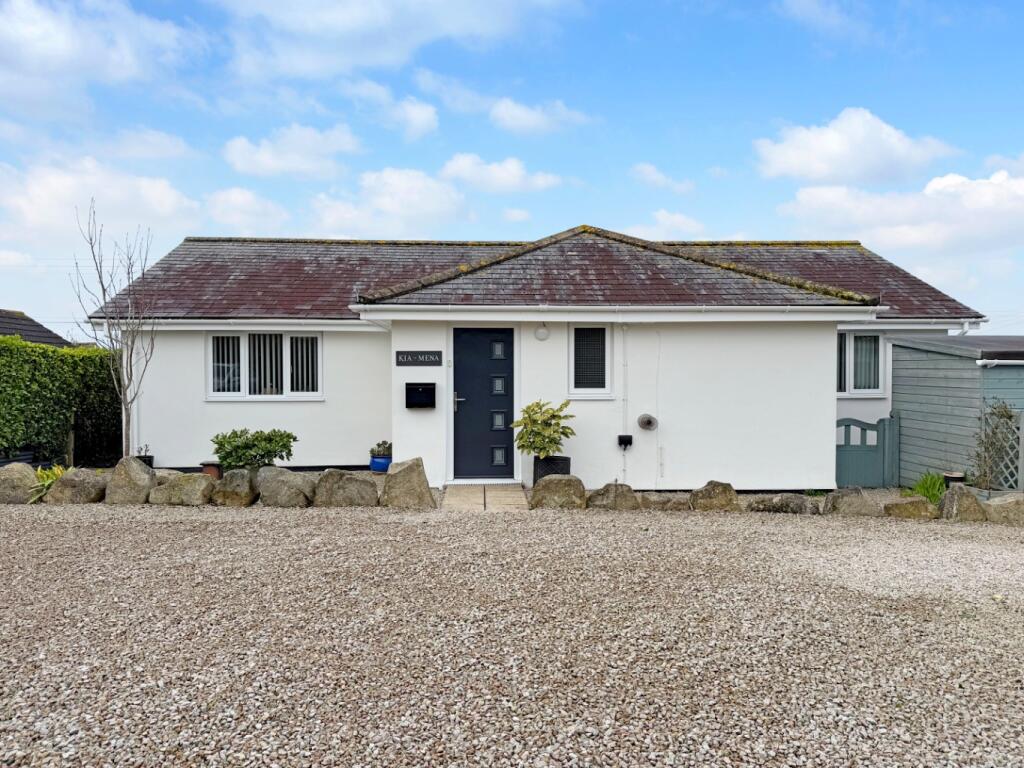 3-bed detached on Germoe, Modern bungalow in convenient location, £475,000