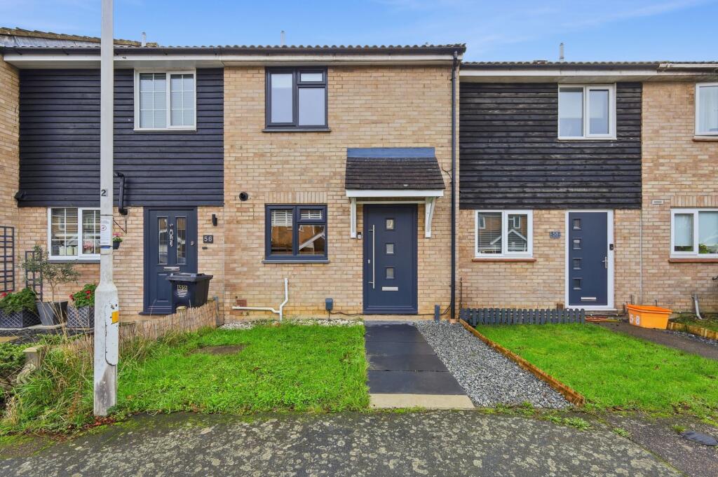 2-bed terraced on Fraser Close, Laindon, SS15, £325,000