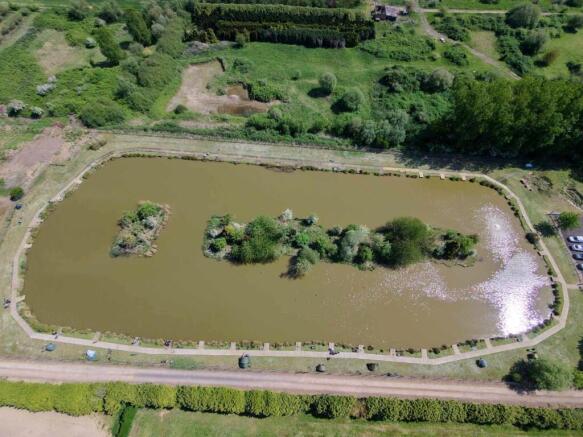 Lake from above