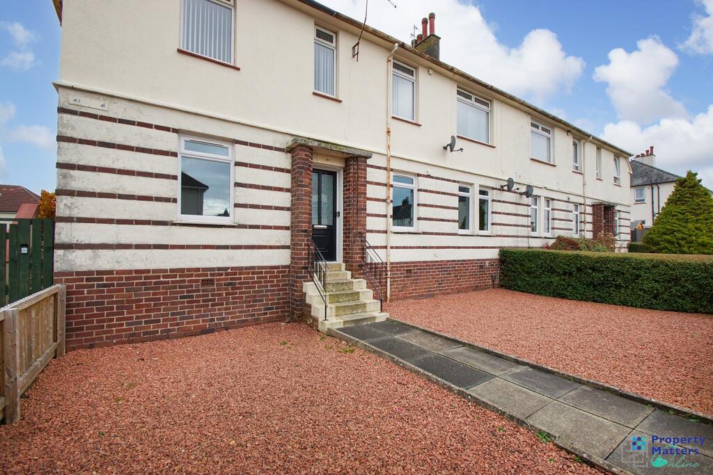 3-bed flat on Carmel Avenue, Kilmarnock, KA1, £65,000