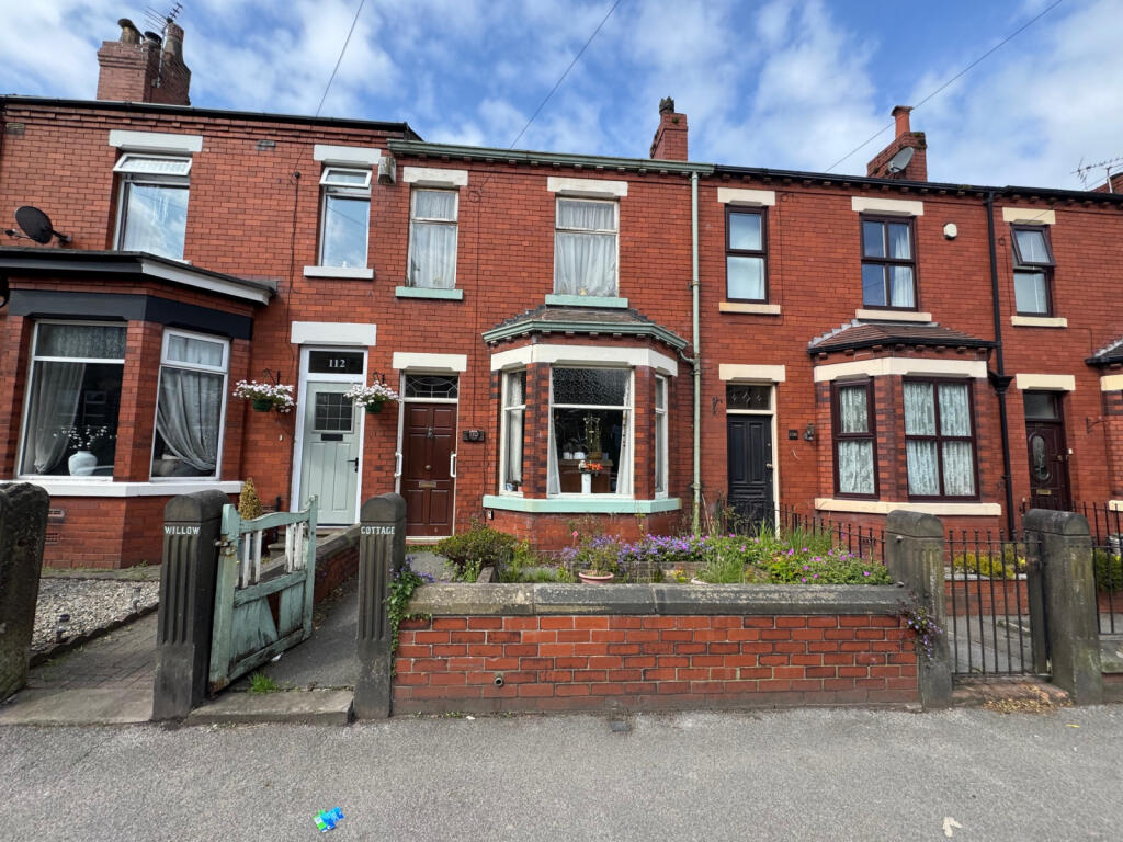 3-bed terraced on Park Road, Hindley, WN2, £125,000