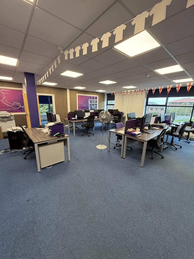 Open plan office