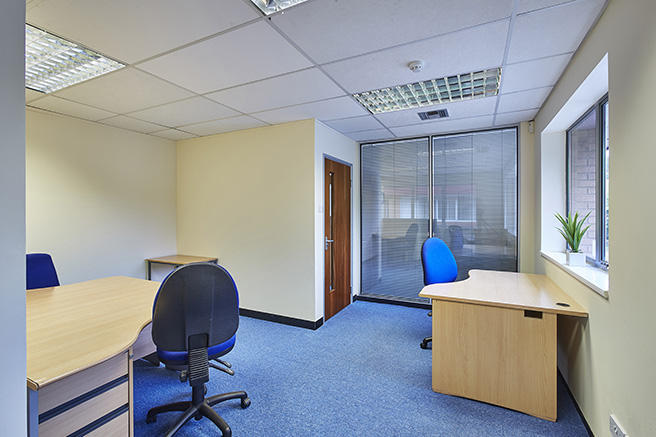 Glass partitions