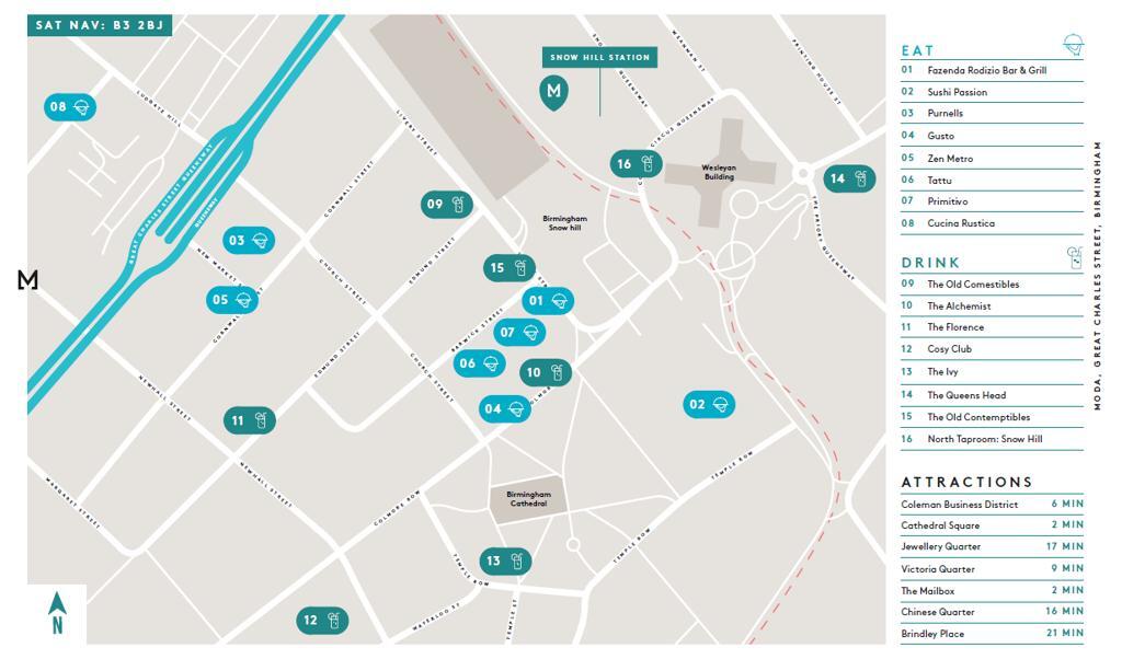 Additional image 2 of Block A & B, Moda, Great Charles Street, Birmingham, B3 2BJ