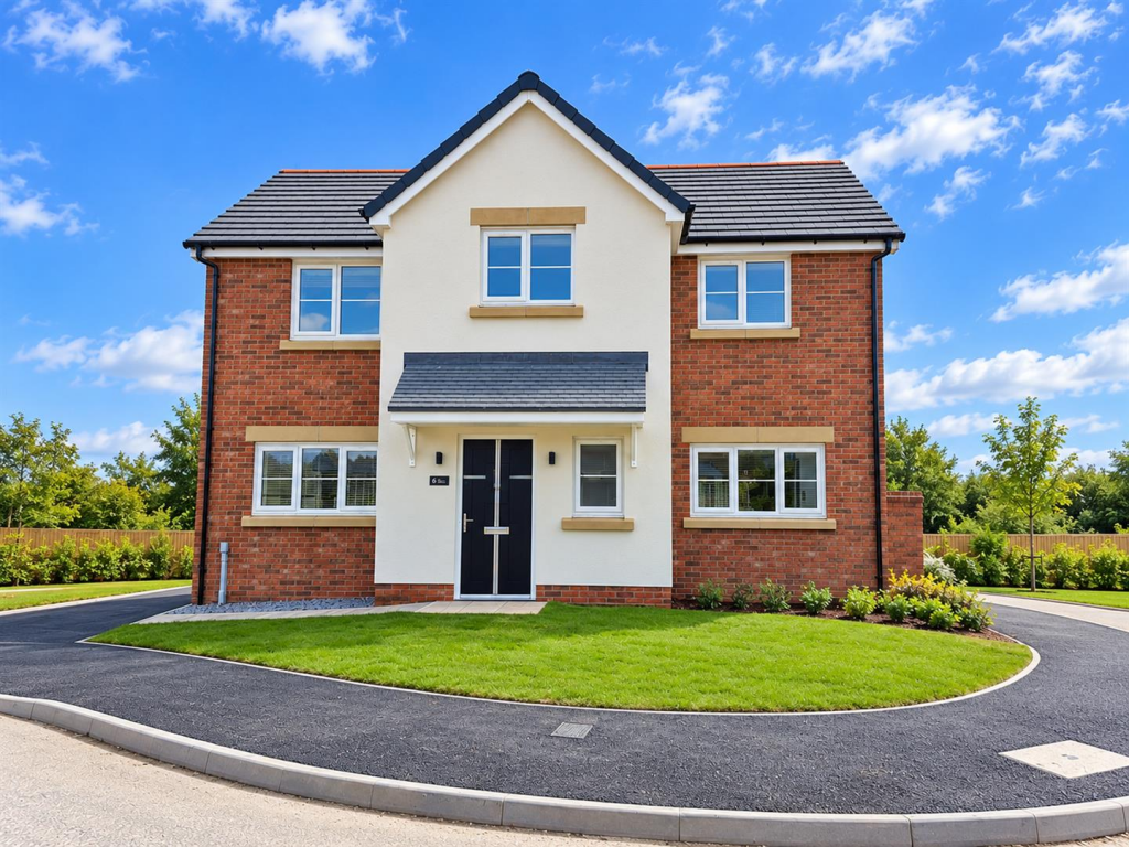 3-bed detached on Plot 146, The Armitage, Manor Gardens Phase 2, Rhostyllen, Wrexham, LL14 4DN, £340,000