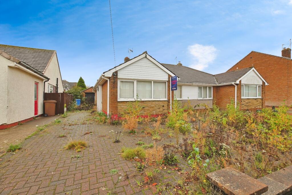 2-bed semi-detached on Beech Road, Elloughton, Brough,  HU15 1JY, £200,000