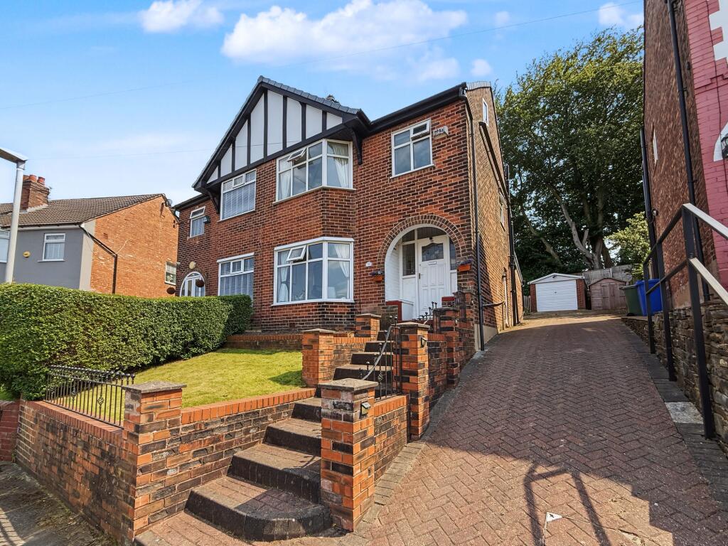 4-bed semi-detached on Duckworth Road, Prestwich, M25, £410,000