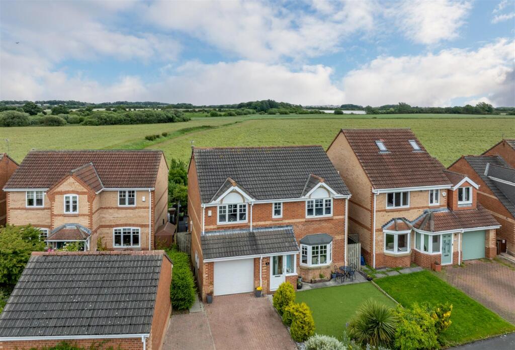 4-bed detached on The Paddock, Seaton Delaval, NE25, £350,000