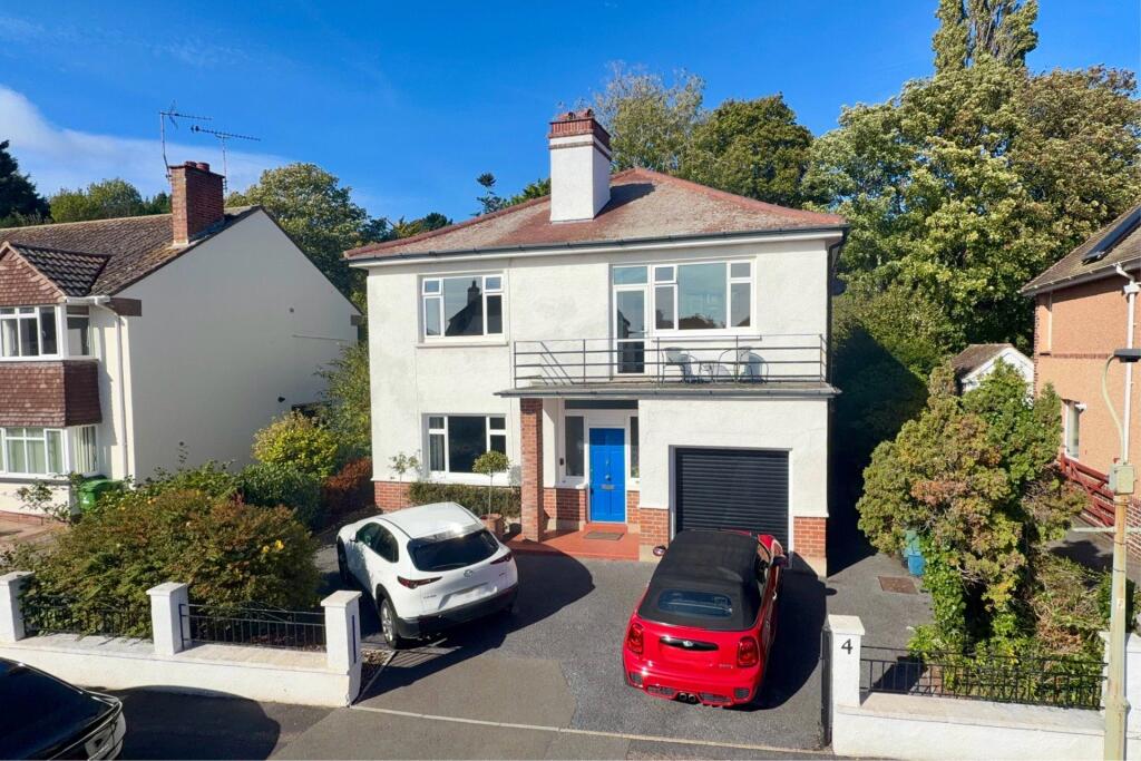 4-bed detached on Victoria Road, Sidmouth, Devon, £700,000