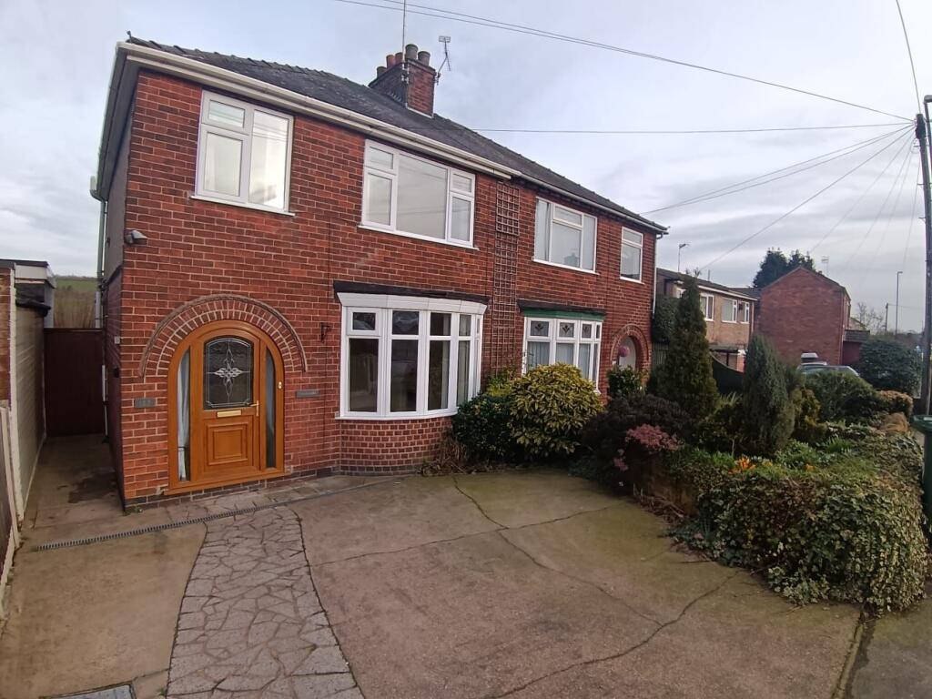 3-bed semi-detached on Cromford Road, Langley Mill, Nottingham, £210,000