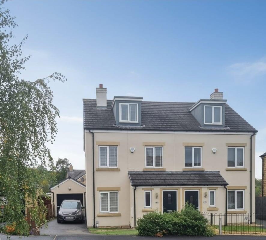 4-bed semi-detached on Blackbrook Drive, Chinley, SK23, £349,995