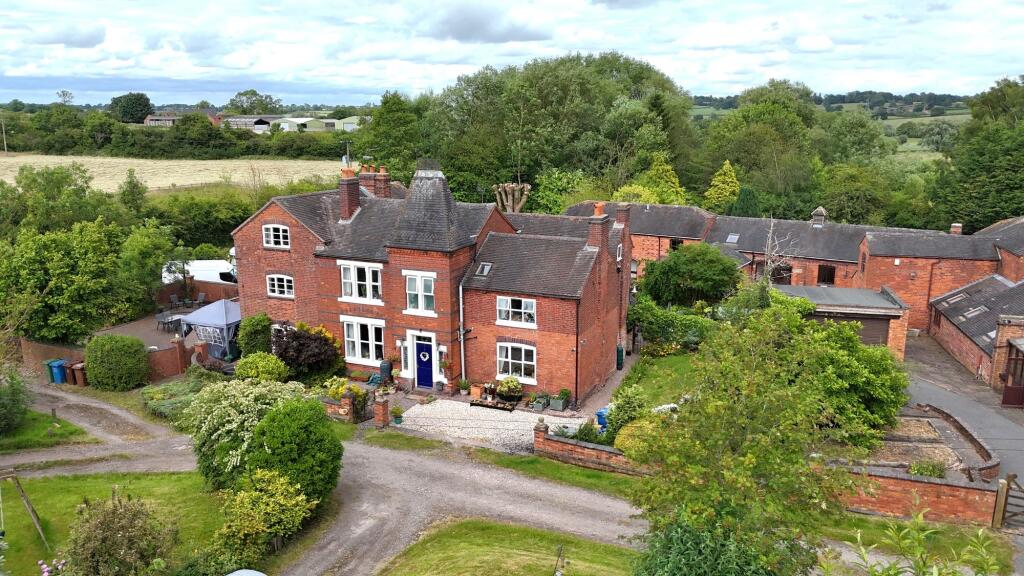 5-bed semi-detached on Bishton Lane, Wolseley Bridge, ST18, £775,000