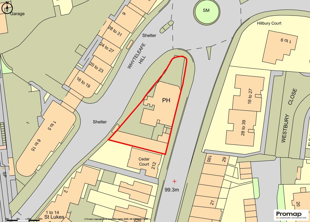 Whyteleafe Tavern - OS Map.jpg