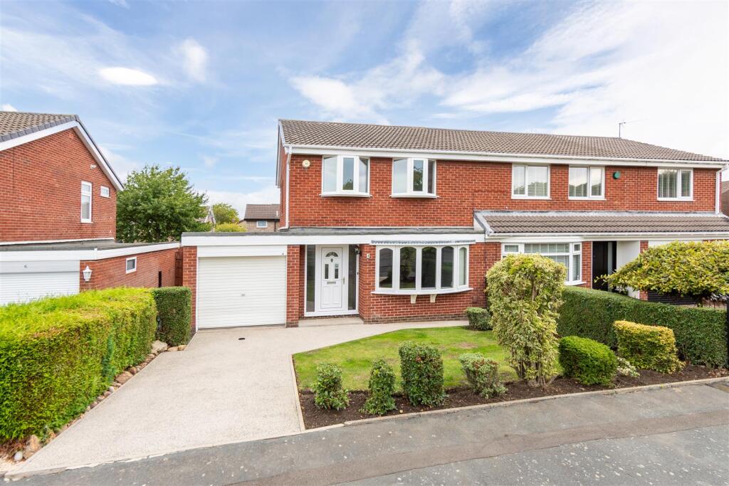 3-bed semi-detached on Thornbury Close, Tudor Grange, NE3, £245,000