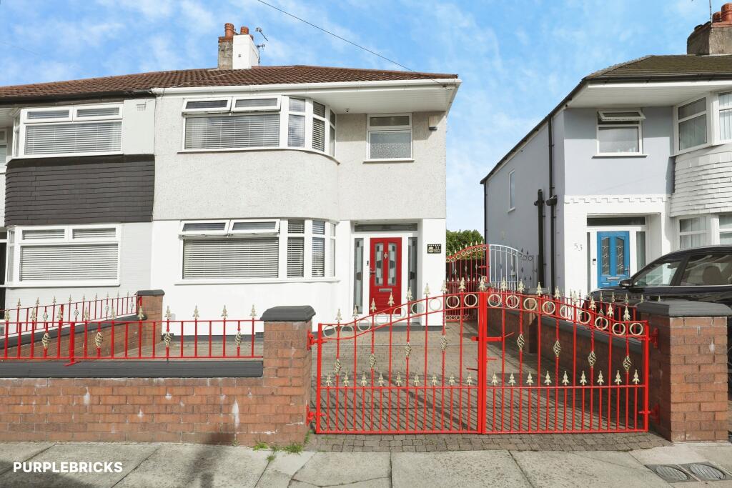 3-bed semi-detached on Mostyn Avenue, Liverpool, L10, £310,000