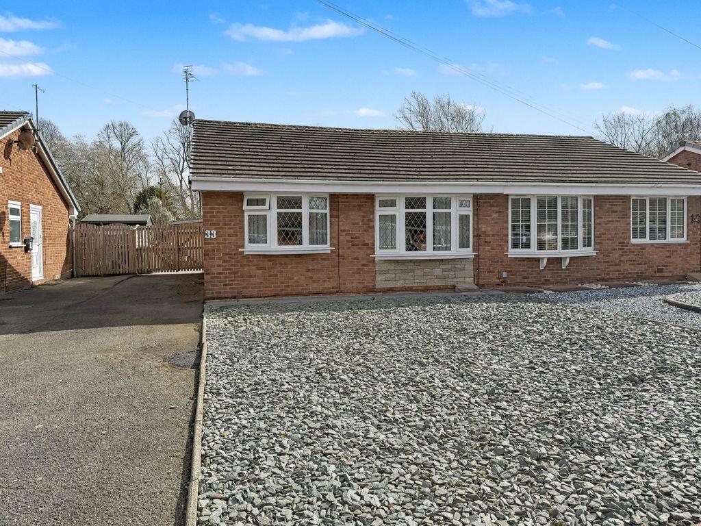 2-bed semi-detached on Tilbrook Drive, Shrewsbury, Shropshire, SY1 2TT, £300,000