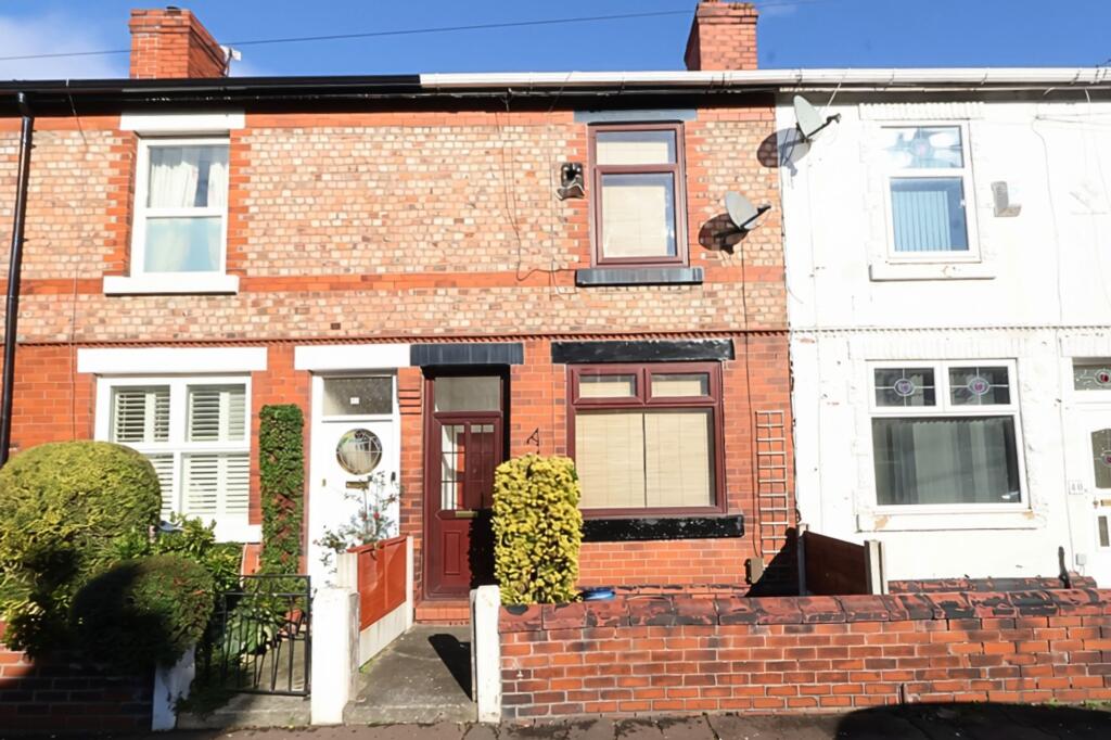 2-bed terraced on Jackson Street, Stretford, M32, £275,000