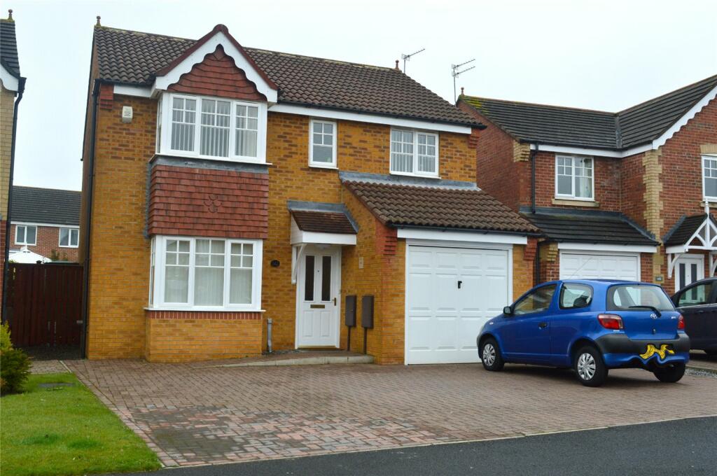 4-bed detached on Weymouth Drive, Houghton Le Spring, Tyne and Wear, DH4, £300,000