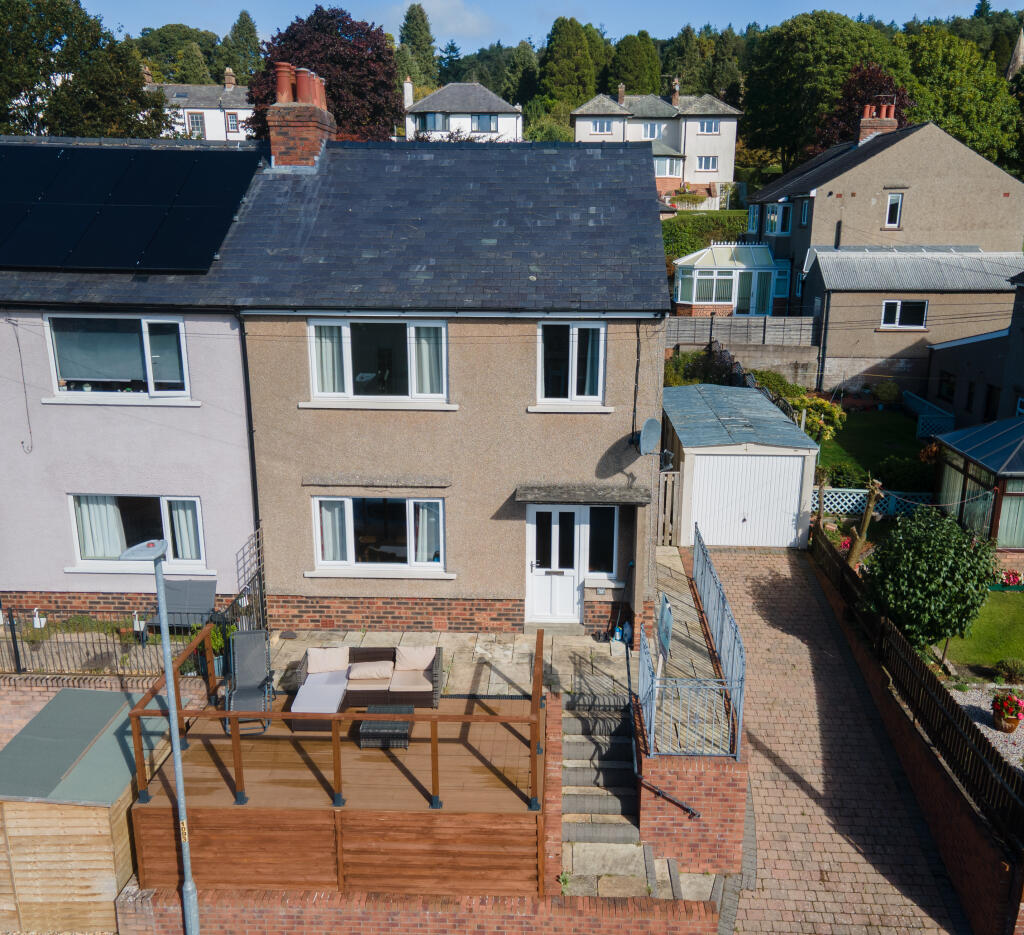 3-bed semi-detached on Croft Terrace, Penrith, CA11, £250,000
