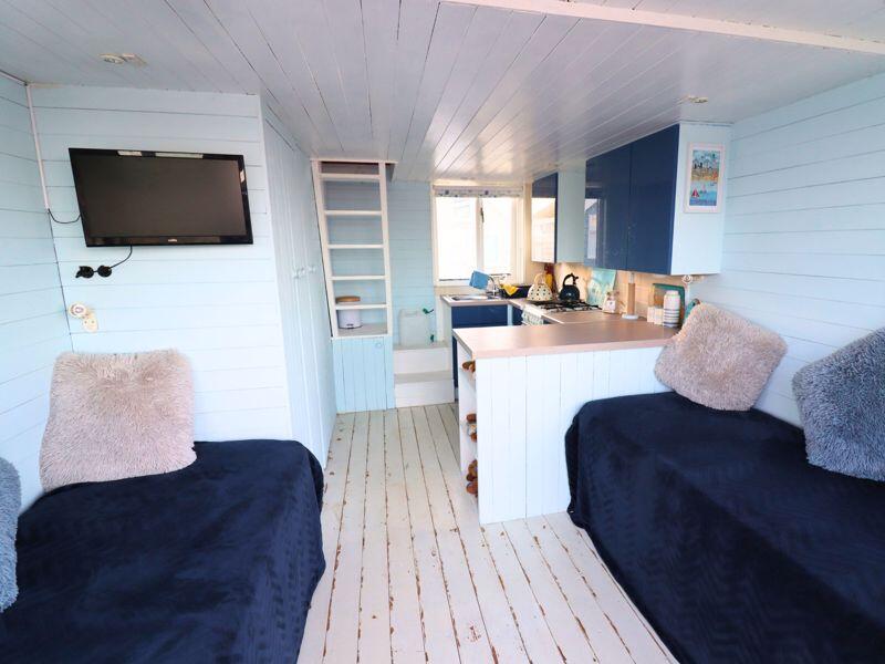 Mudeford Sand Spit. Hut 149 photo 2