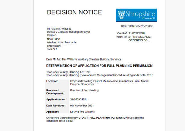 Decision Notice