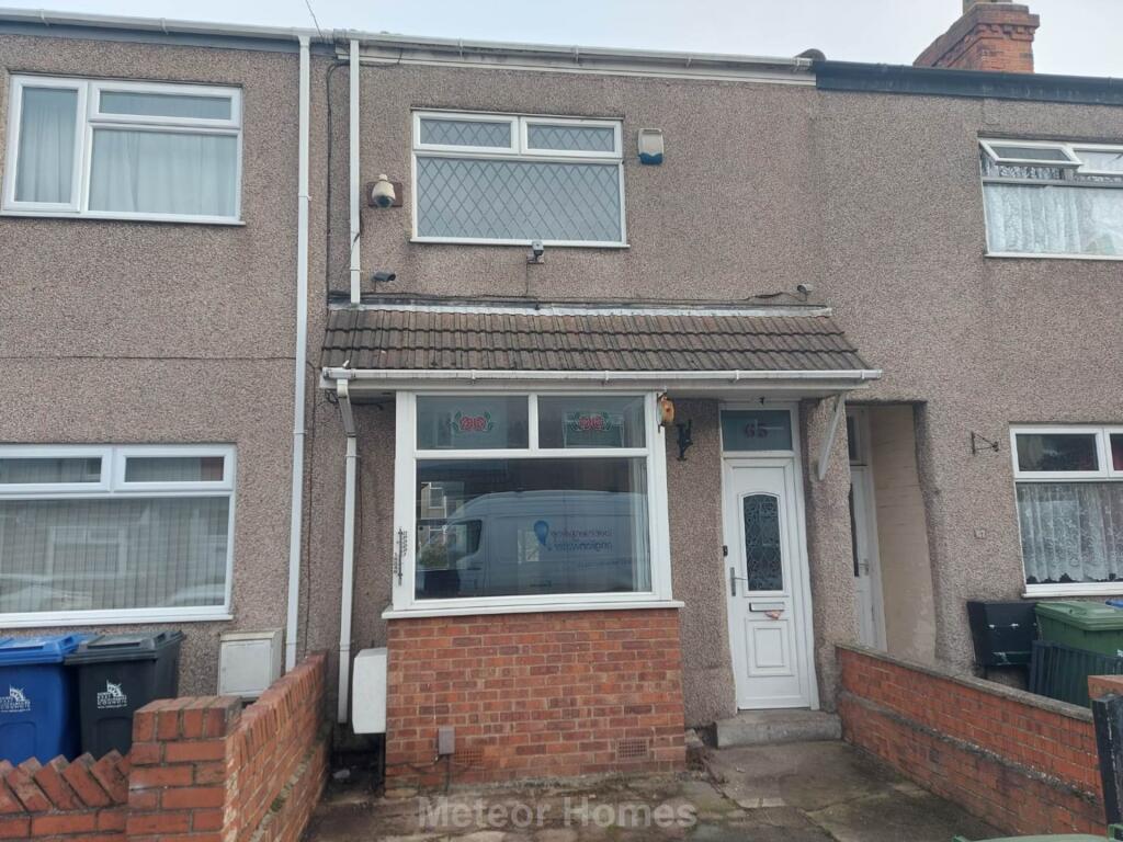2-bed terraced on Barcroft Street, Cleethorpes, £65,000