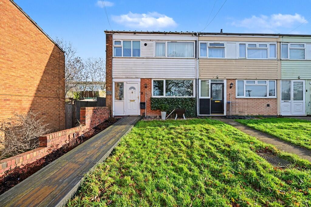 3-bed terraced on Lea Crescent, Newbold, Rugby, £190,000