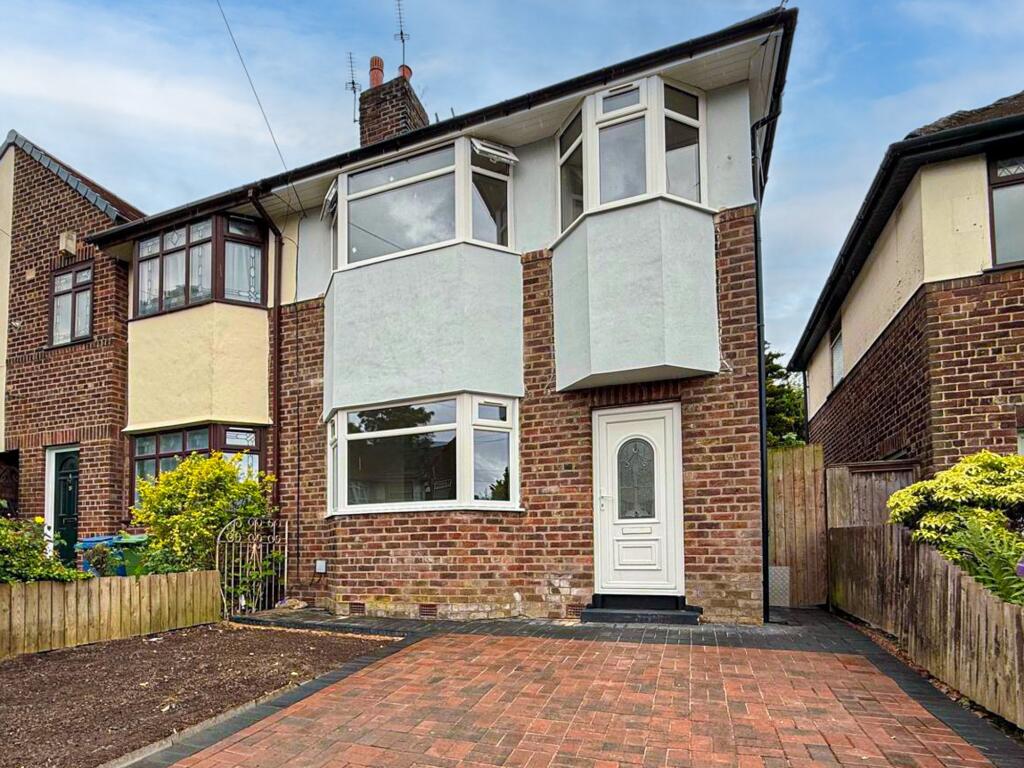 3-bed terraced on Gleneagles Road, Liverpool, L16, £270,000