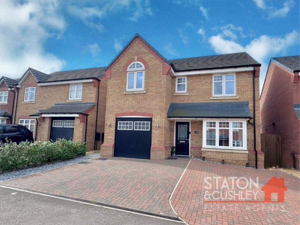 4-bed detached on Red Fox Avenue, Stanton Hill, NG17, £320,000
