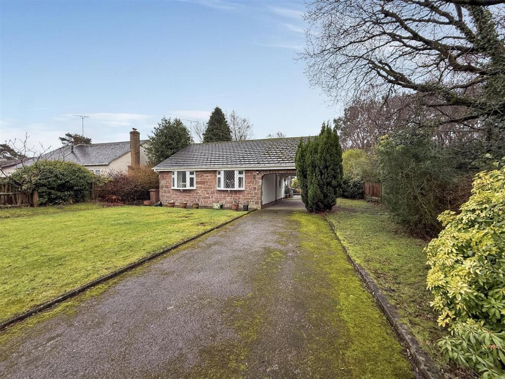 3-bed bungalow on School Lane,Thurstaston, Wirral, £525,000
