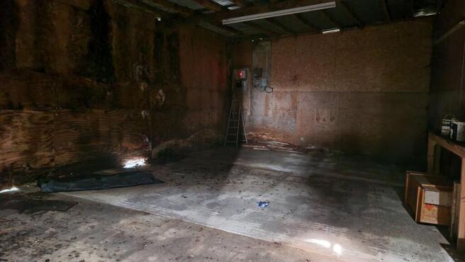 Inside Barn