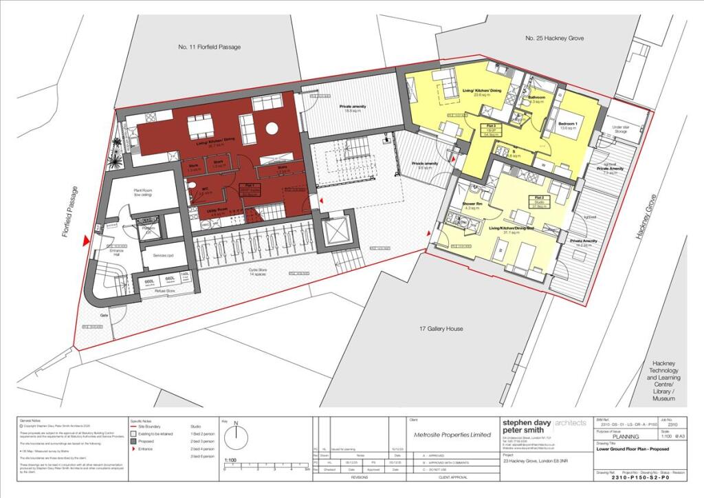 Hackney Grove & Vernon Hall, Florfield Passage, London Fields, E8 - View 4