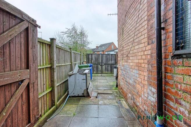 REAR GATED COURTYARD