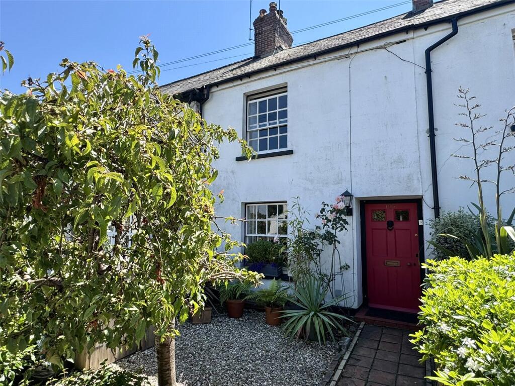 2-bed terraced on High Street, Chard, Somerset, TA20, £240,000