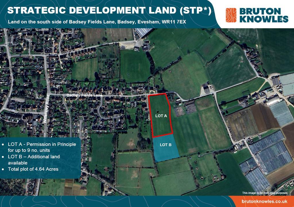 Main image of property: Land To The South Side Of Badsey Fields Lane, Badsey, Evesham, Worcestershire, WR11