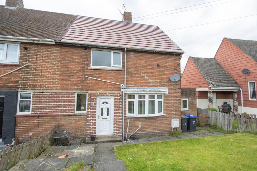 3-bed semi-detached on Oakridge Road, Ushaw Moor, Durham, £90,000