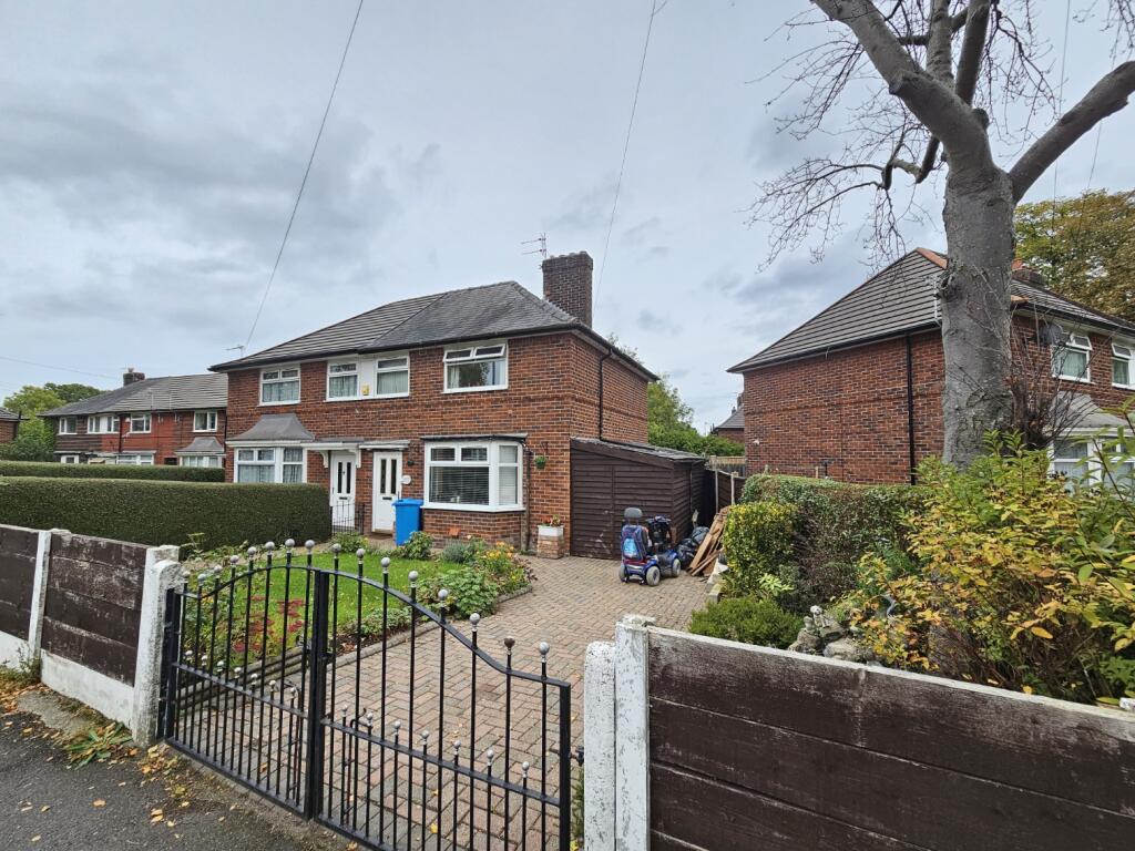 3-bed semi-detached on Broadoak Road, Manchester, M22, £260,000