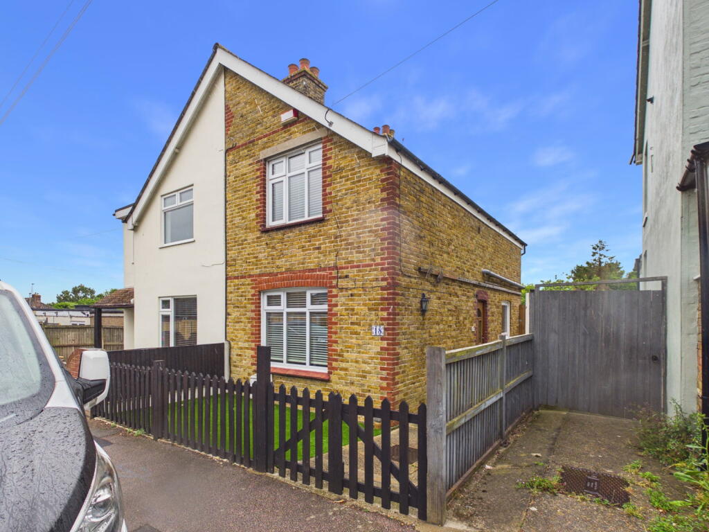 2-bed semi-detached on Freemans Road, Minster, Ramsgate, CT12 4EL, £285,000