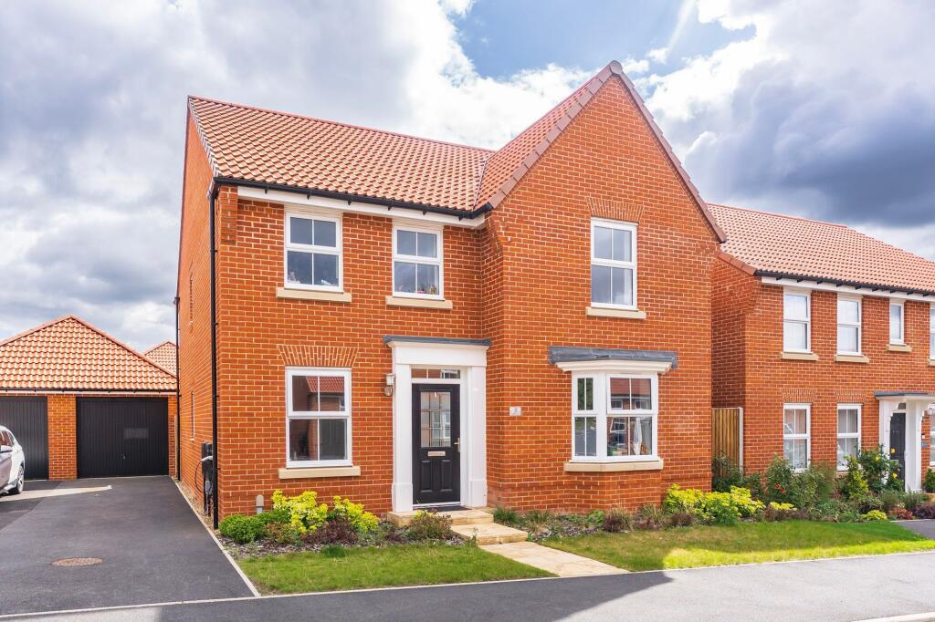 4-bed detached on Woolhouse Way, Cringleford, £425,000