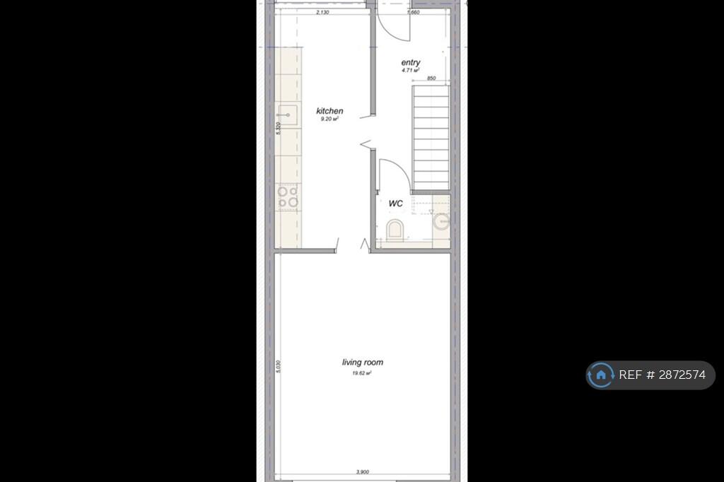 2 bedroom terraced house for rent