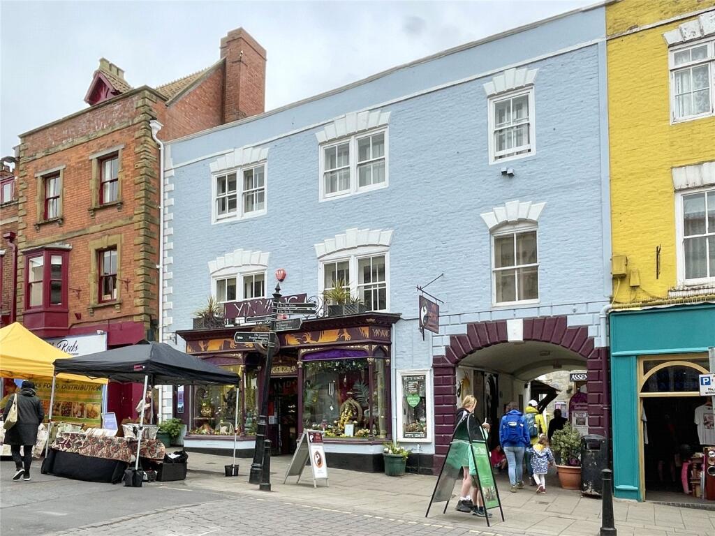 Two fabulous shops, office space and apartment in the heart of Glastonbury