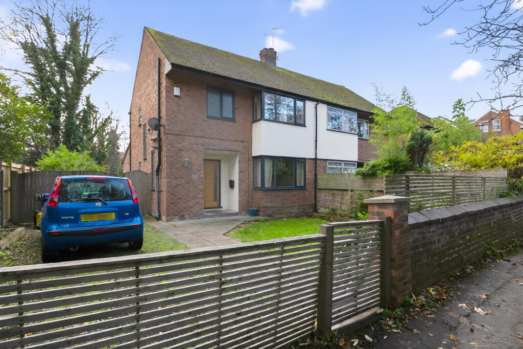 4-bed semi-detached on Stanley Road, Manchester, M16, £480,000