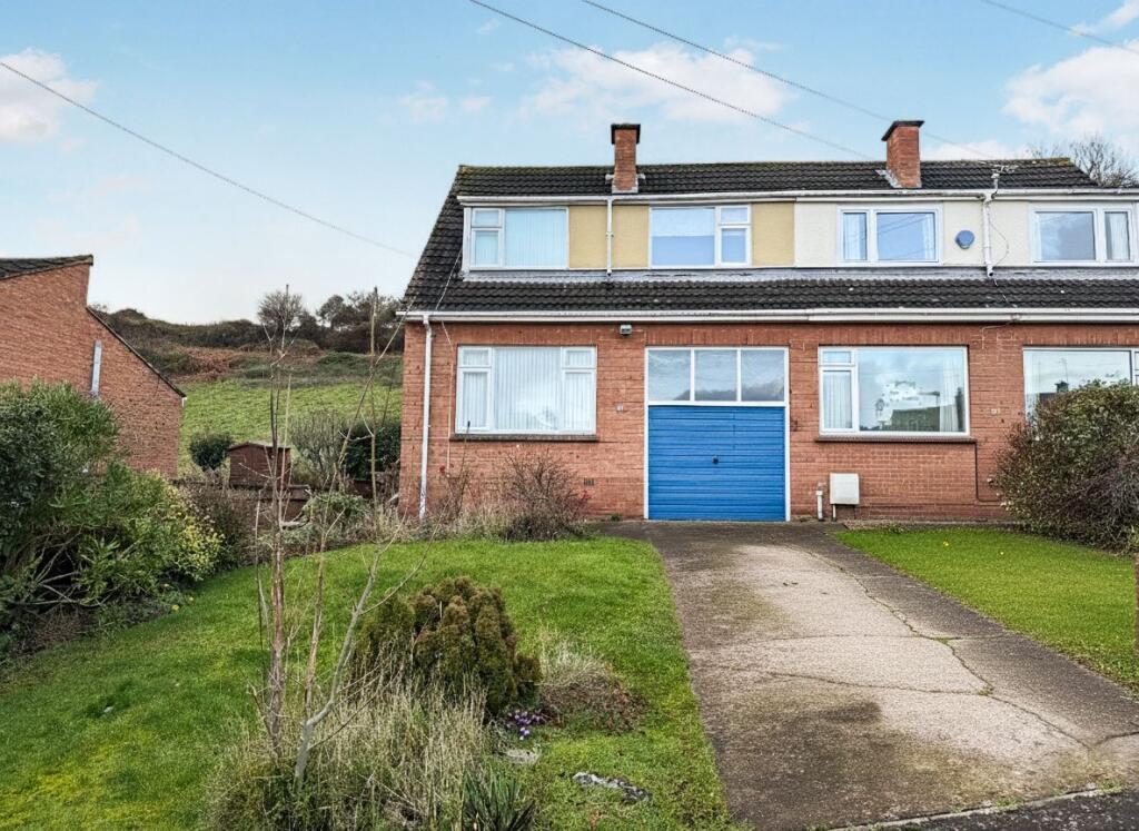 3-bed semi-detached on Staunton Road, Minehead, £300,000