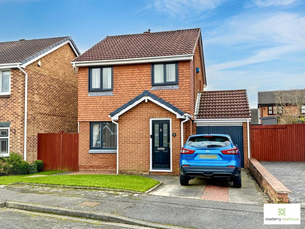 3-bed detached on Brenkley Close, Norton, Stockton-On-Tees, £230,000