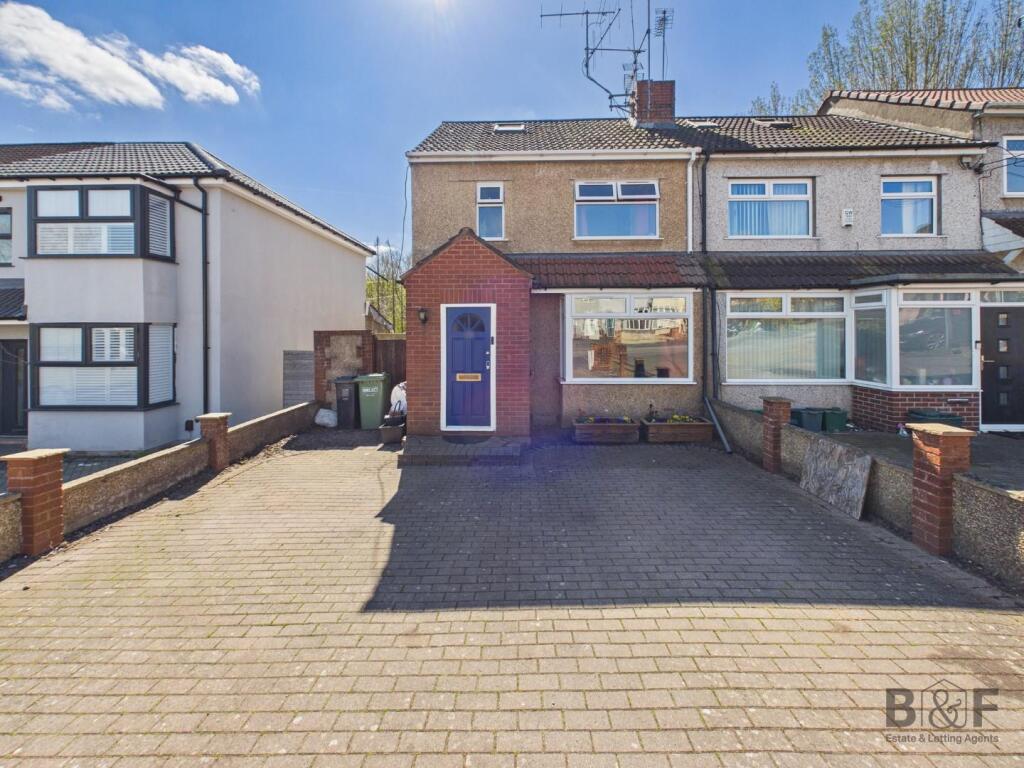 4-bed terraced on New Cheltenham Road, Kingswood, £365,000