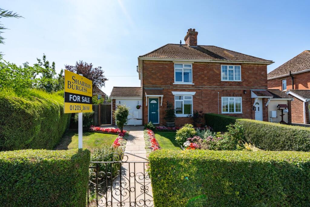 2-bed semi-detached on Causeway, Wyberton, Boston, PE21, £189,950