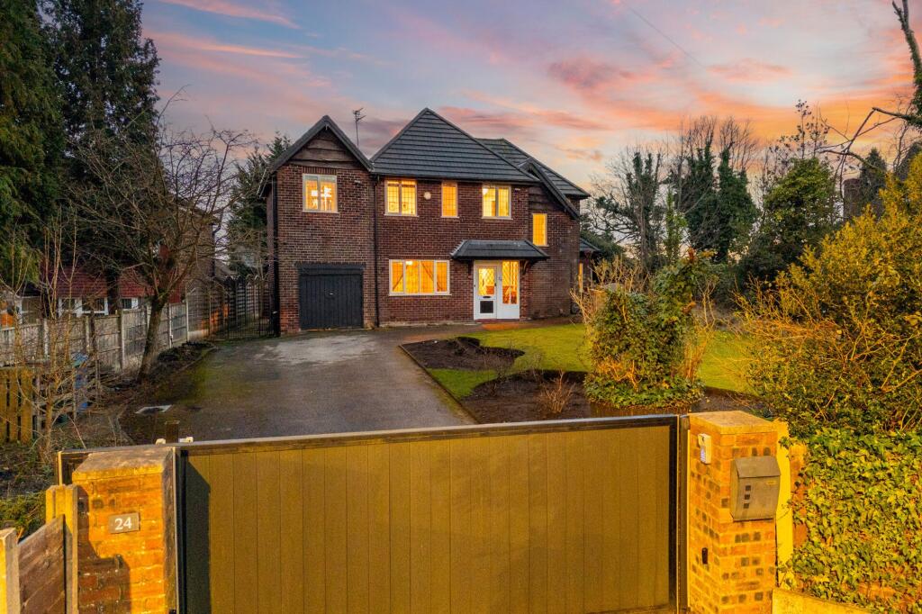 Main image of property: Sheepfoot Lane, Prestwich, M25 | 4-Bedroom Detached Home, Moments From Heaton Park